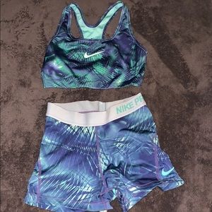 Nike workout set